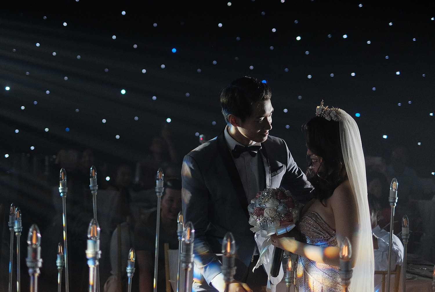 Quang Dang - Thai Trinh lam dam cuoi gia anh 6