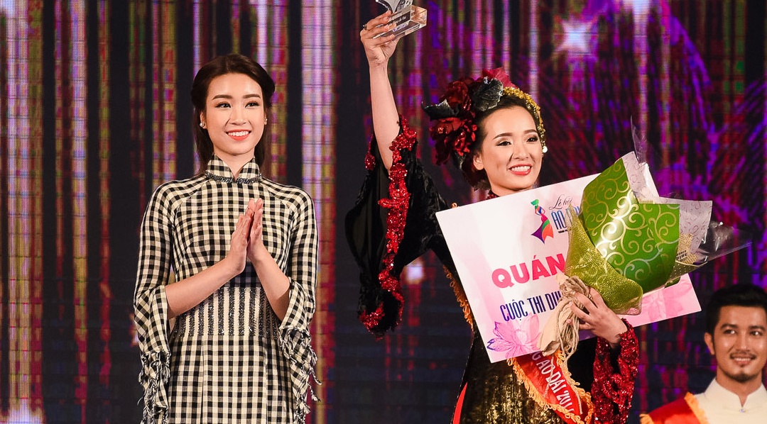 Thi sinh U40 doat giai nhat Duyen dang Ao dai 2017 hinh anh