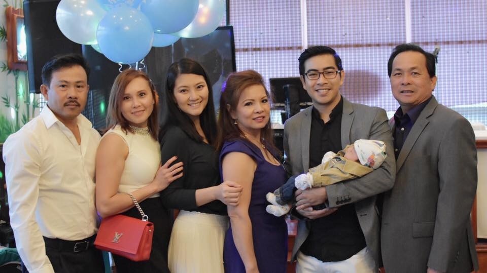 Ngoc Lan - Thanh Binh to chuc day thang con trai anh 4