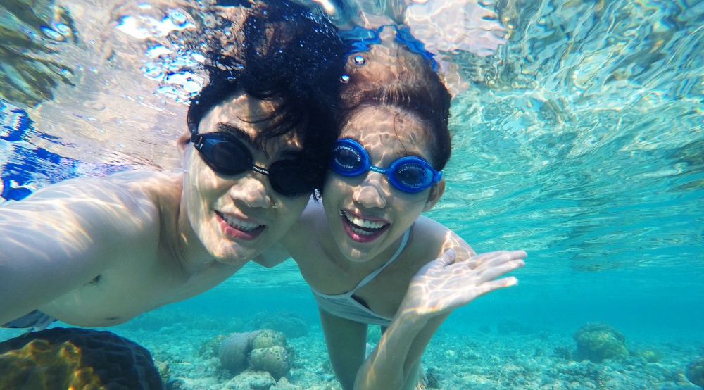 Quan quan Quang Hung, Quynh Chau ngot ngao o Maldives hinh anh