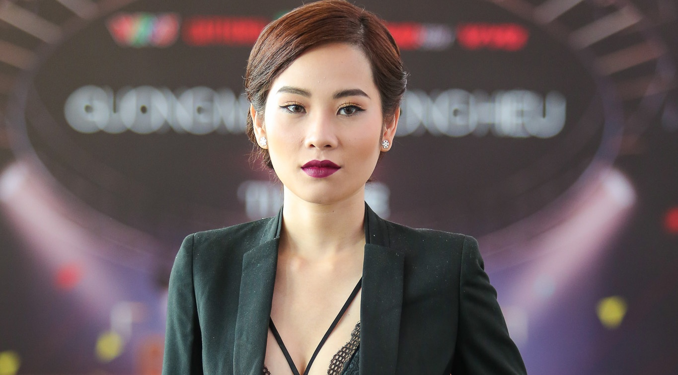 Chi gai Nam Em dien noi y di casting The Face hinh anh