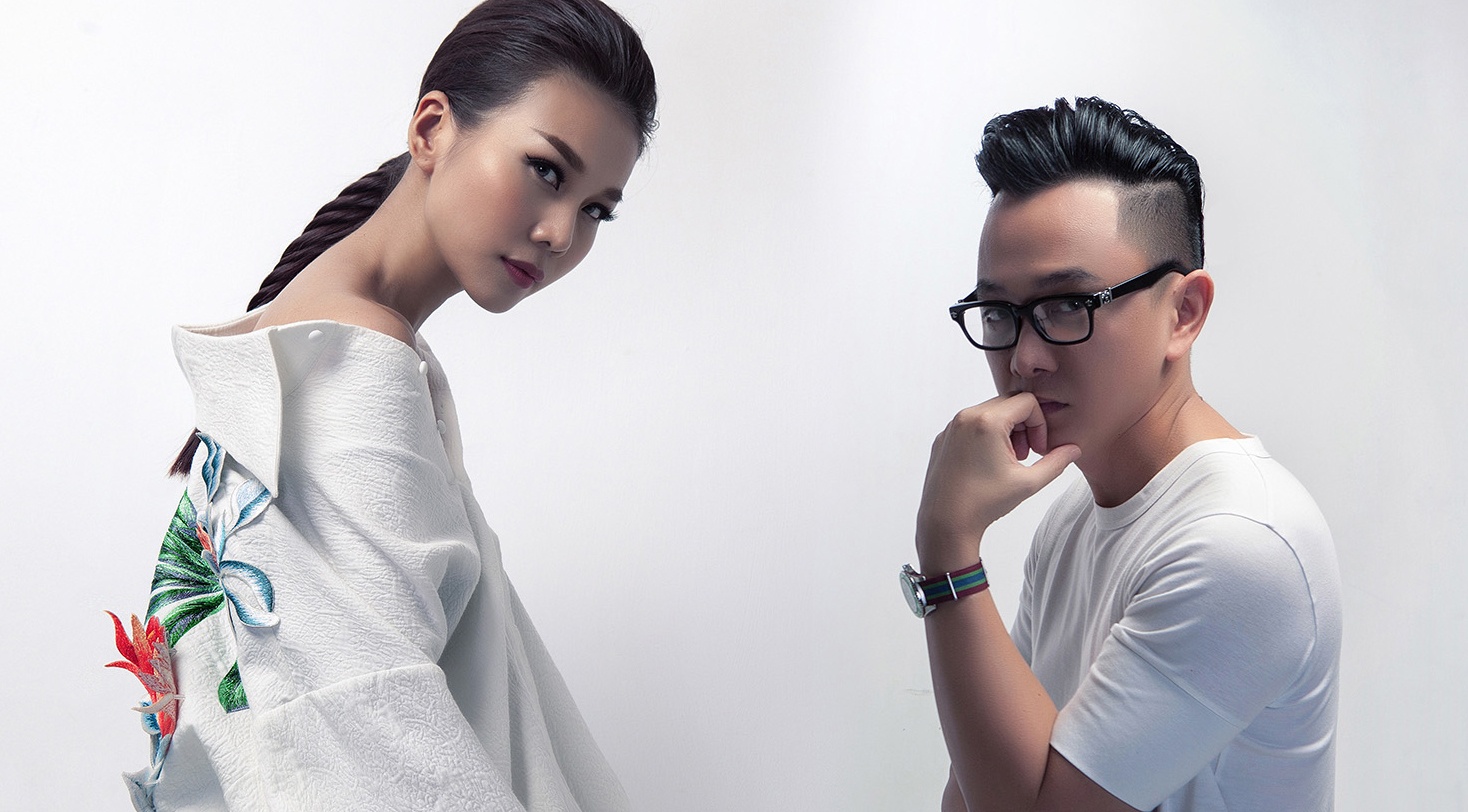 Thanh Hang an tuong trong BST 'Em Hoa' cua Cong Tri hinh anh