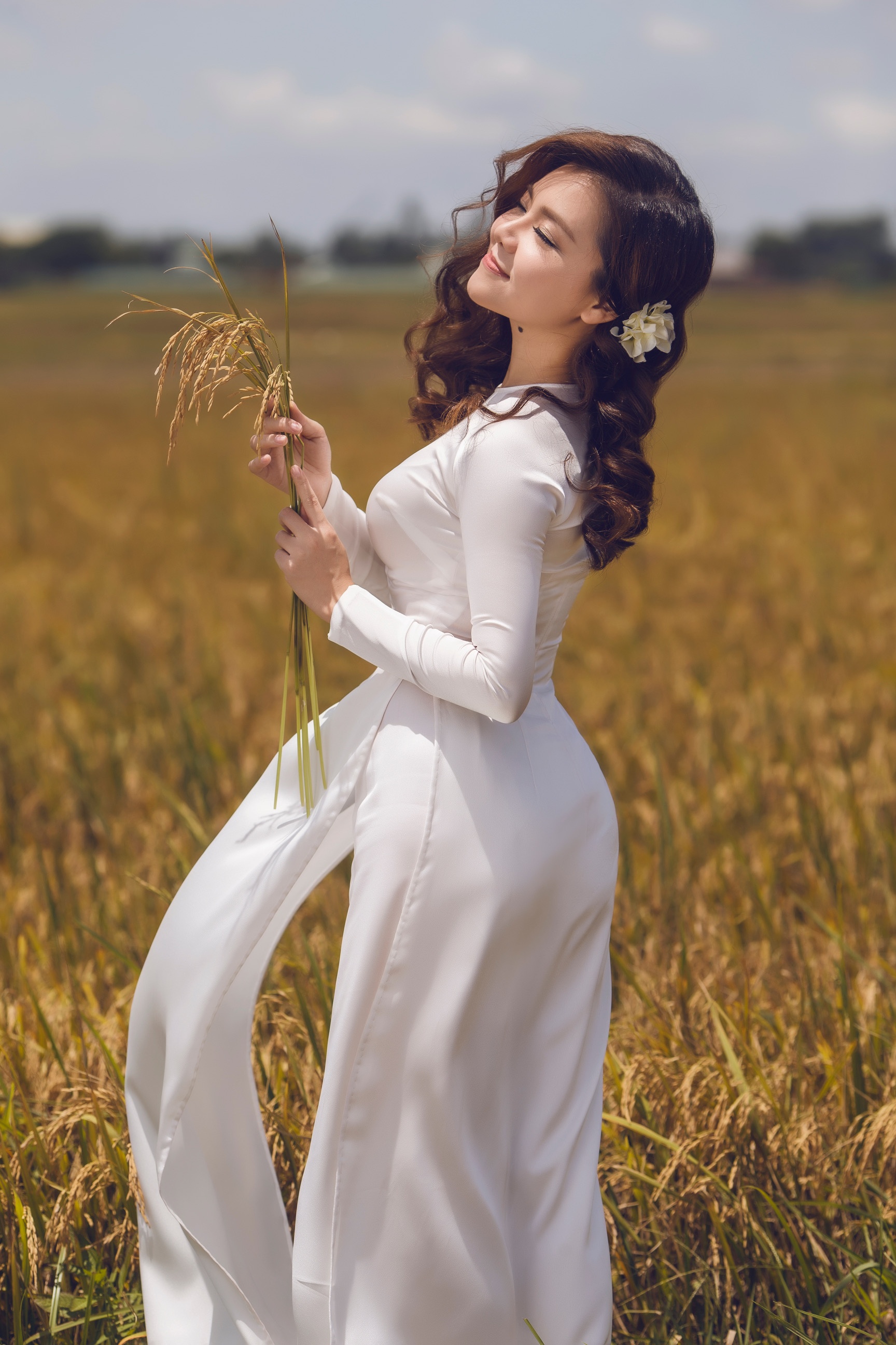 Thanh Ngoc hat cung me anh 1