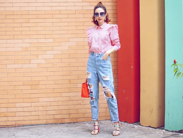 Street style noi bat cua sao Viet tuan qua anh 8