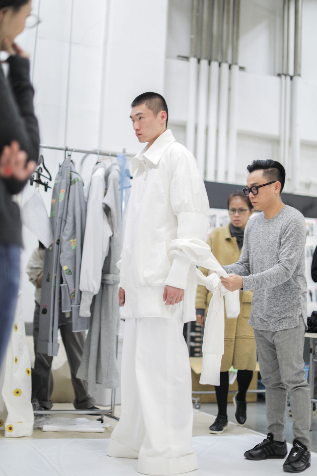 Cong Tri casting nguoi mau cho show Em Hoa anh 4