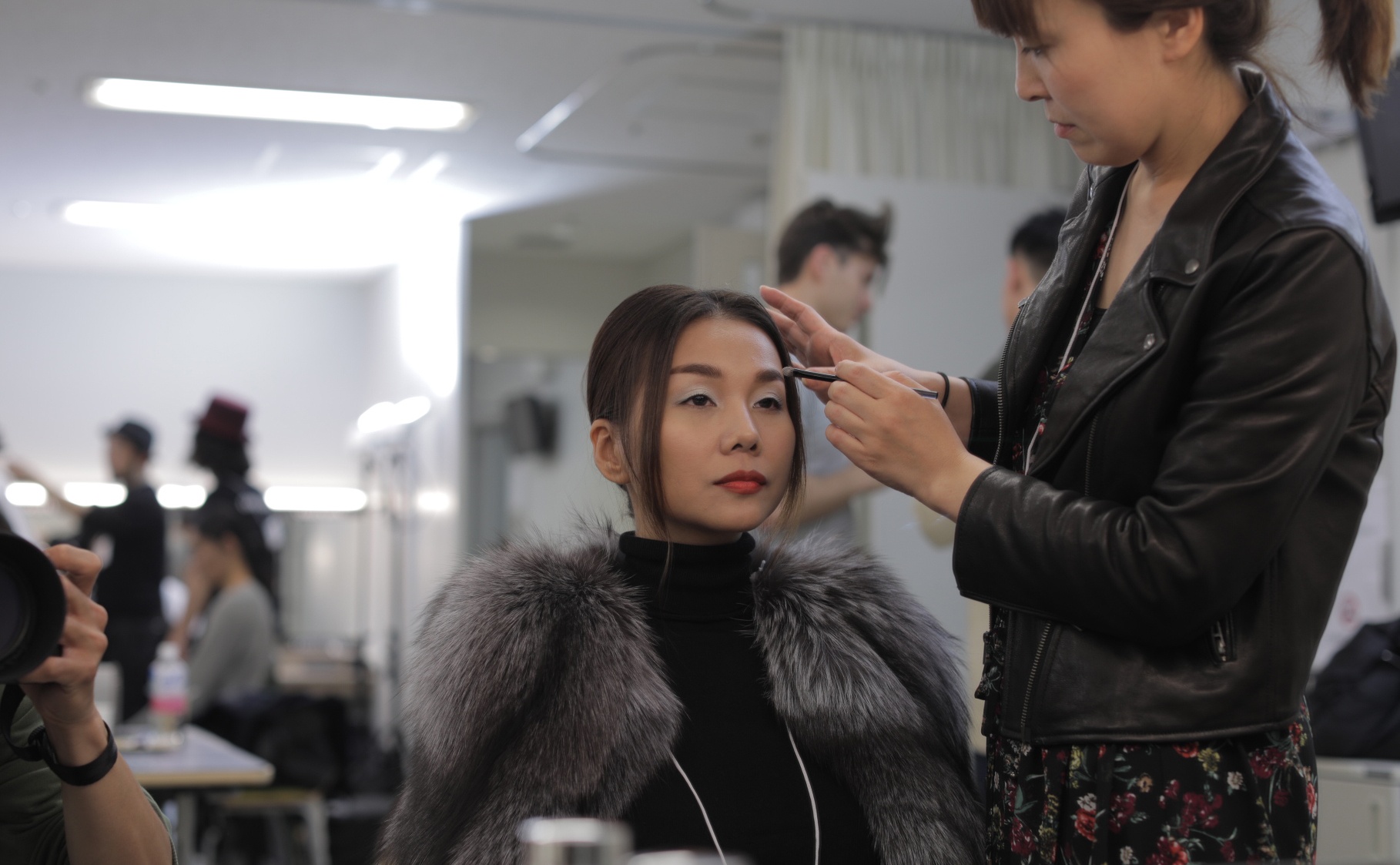 Thanh Hang o hau truong Tuan le Thoi trang Tokyo anh 2