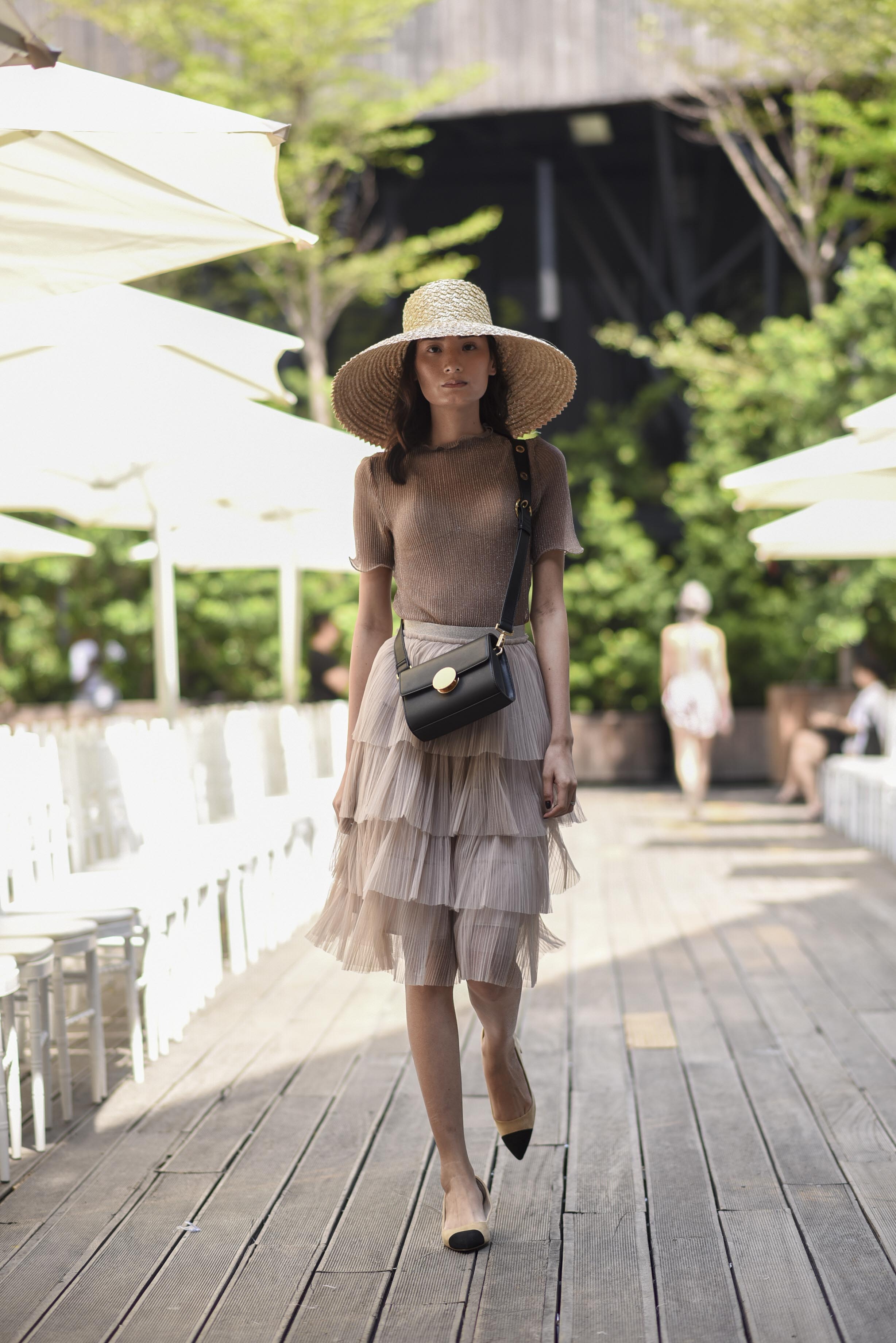 Lan Khue va dan mau tap catwalk anh 5