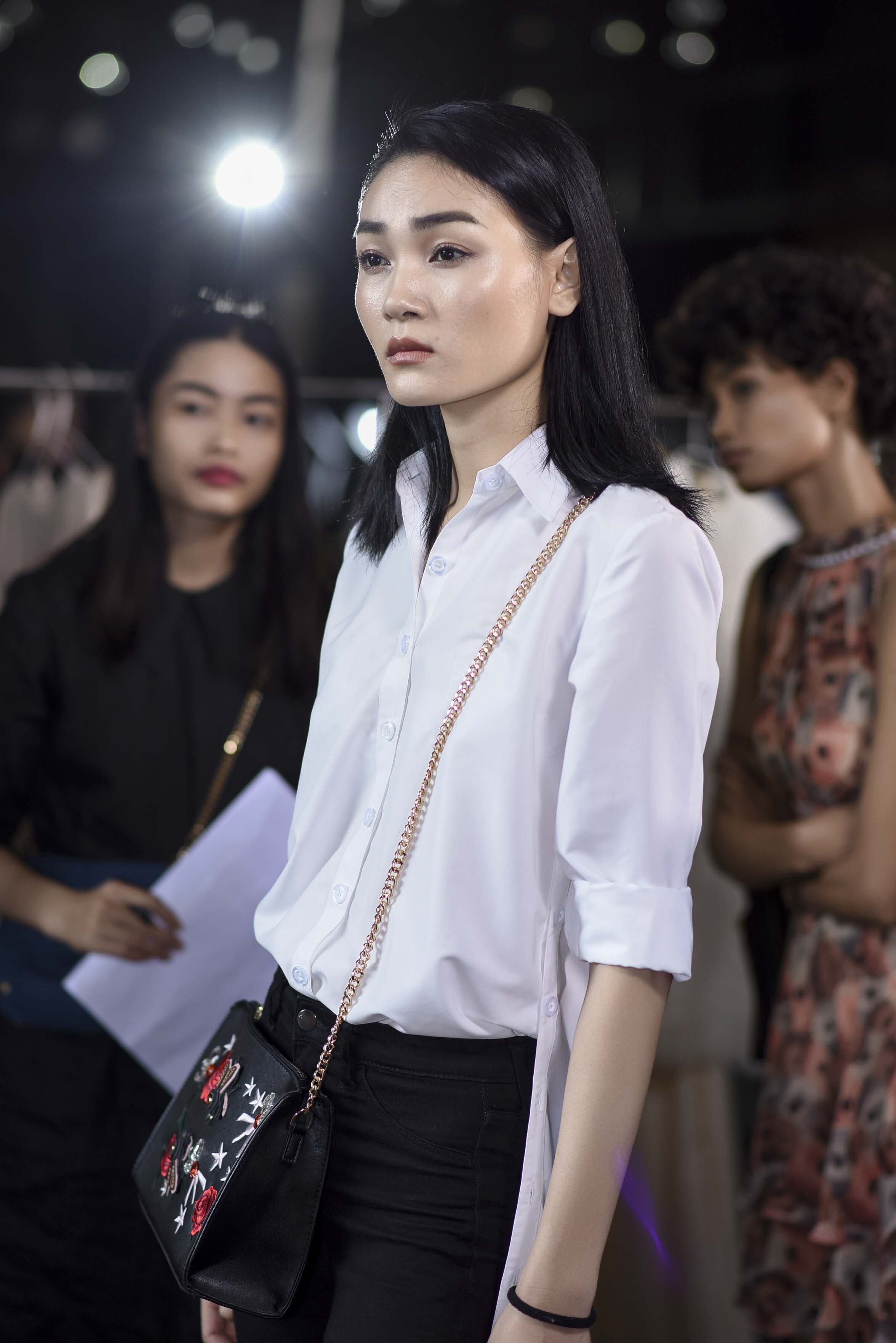 Lan Khue va dan mau tap catwalk anh 4