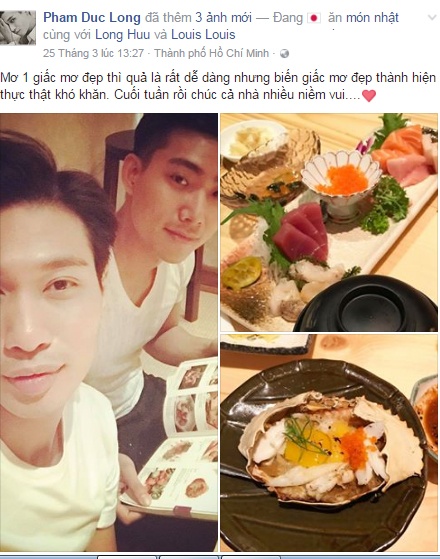 Huu Long Duc Long yeu dong tinh anh 1