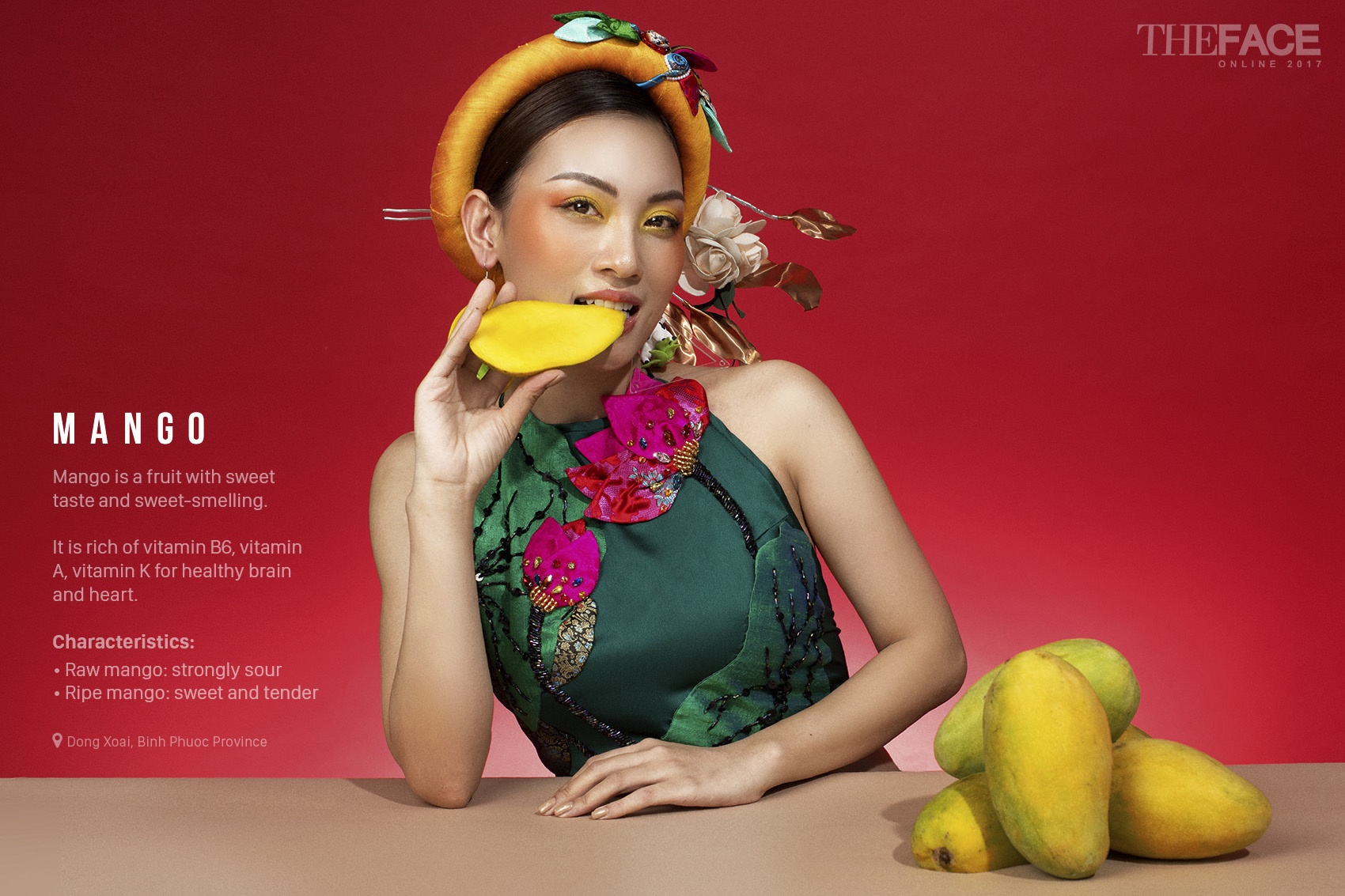 Top 9 The Face chup anh cung trai cay anh 1