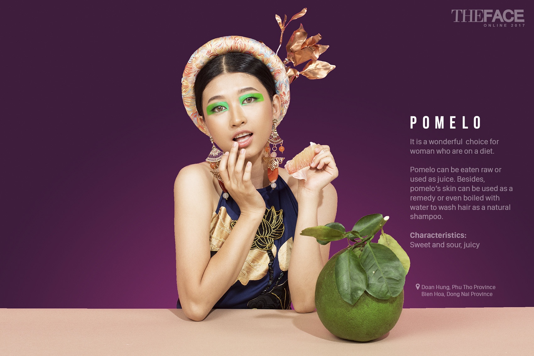 Top 9 The Face chup anh cung trai cay anh 3