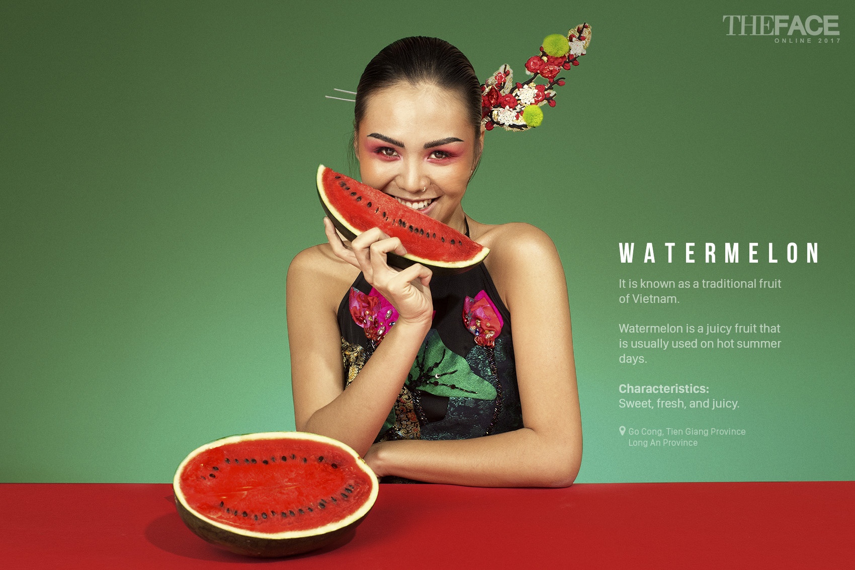 Top 9 The Face chup anh cung trai cay anh 5