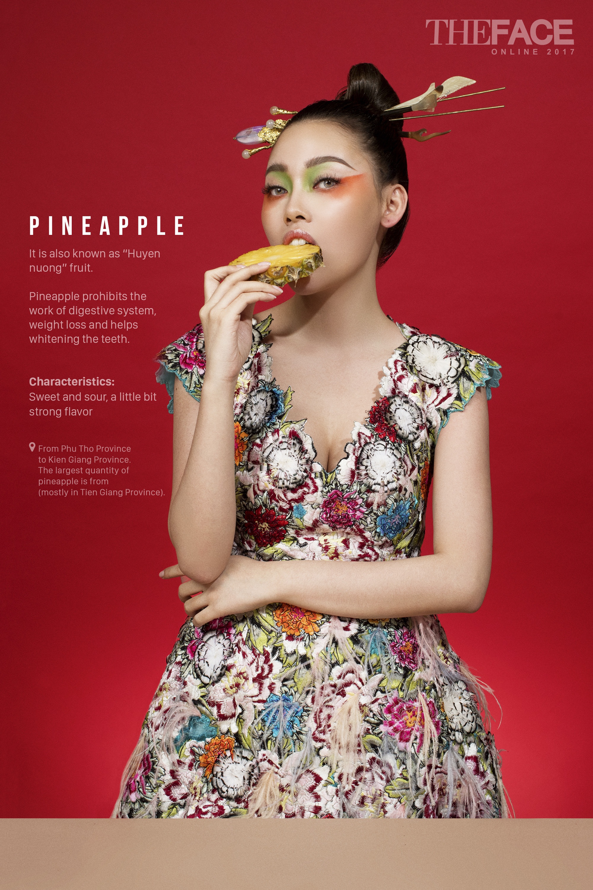 Top 9 The Face chup anh cung trai cay anh 7