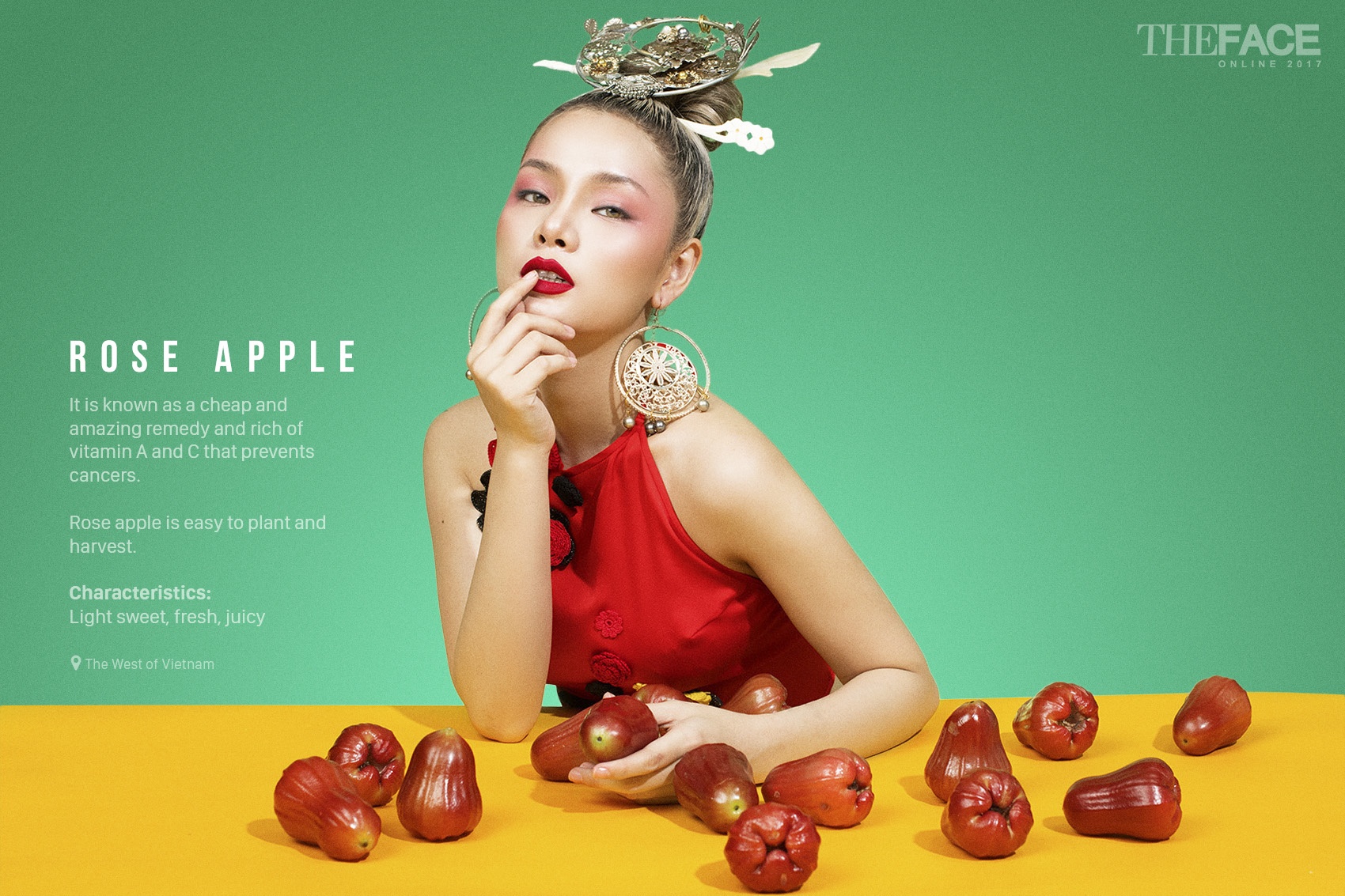 Top 9 The Face chup anh cung trai cay anh 8