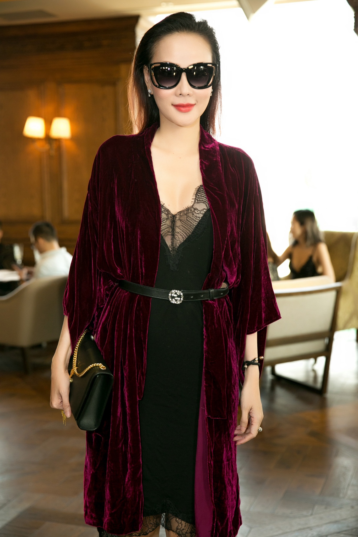 Dan my nhan o su kien anh 5