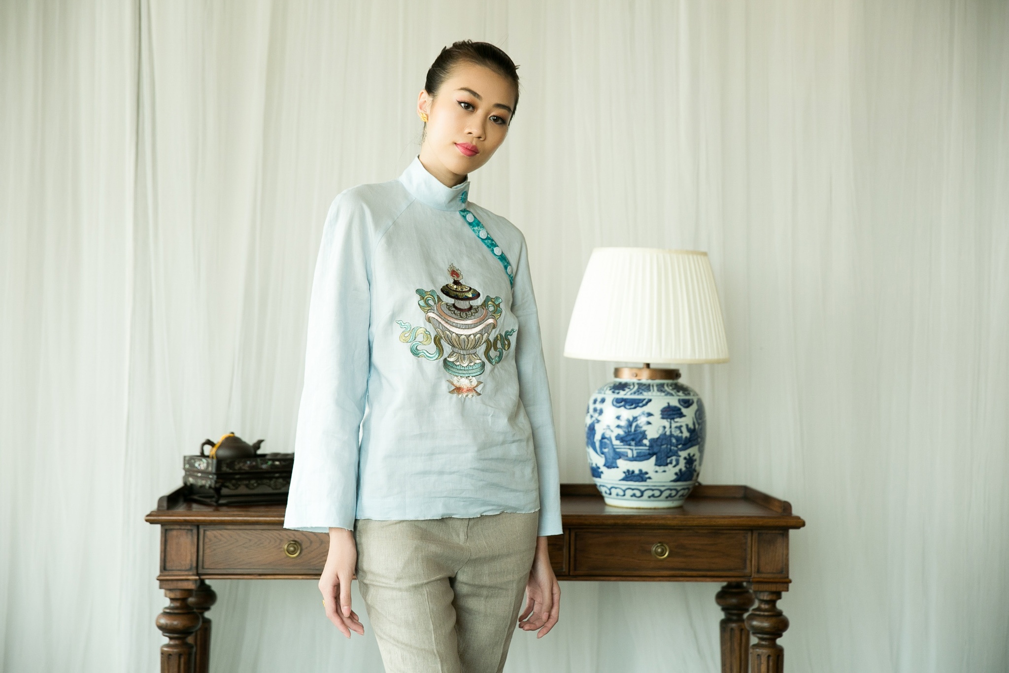 Dan my nhan o su kien anh 10