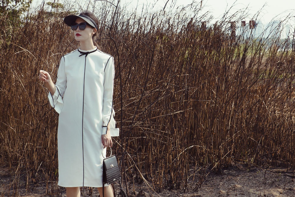 Hoa hau Thuy Dung mac dep dao pho cuoi tuan anh 9