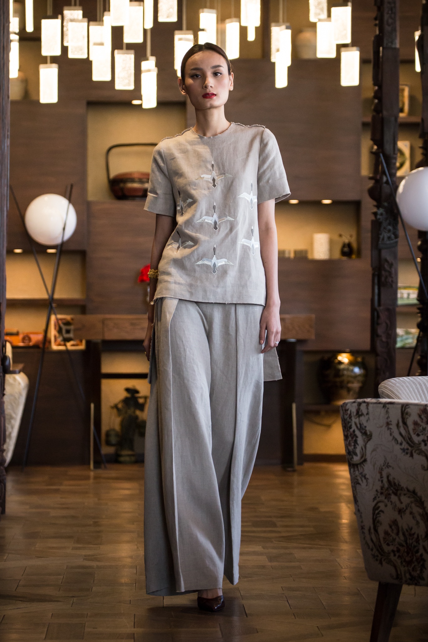 Dan my nhan o su kien anh 2