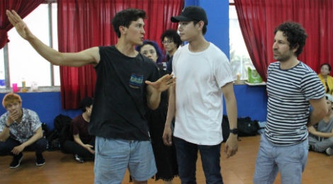 Quang Dang tap nhay cung bien dao cua Madonna, Michael Jackson hinh anh