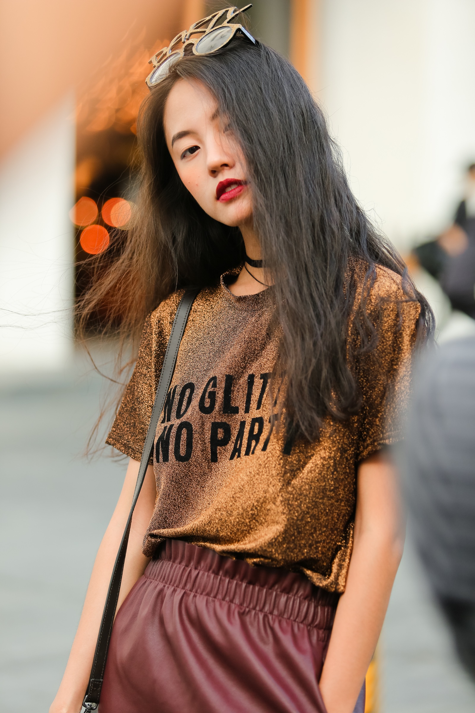 Street style mau sac song dong o Tuan le thoi tran anh 2