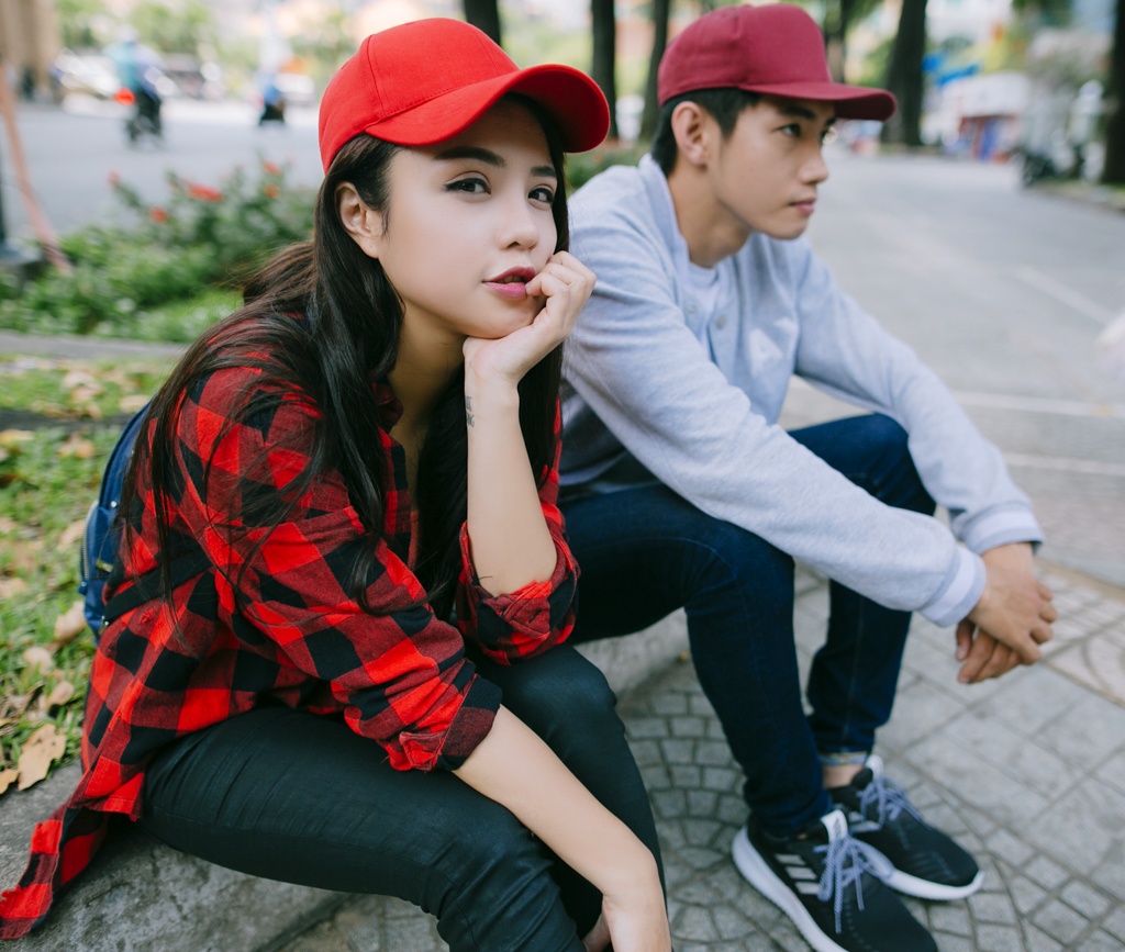 Quang Dang - Thai Trinh di xe may den su kien anh 10