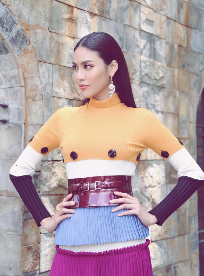 Lan Khue,  Minh Tu ghi hinh The Face anh 2