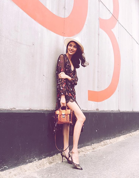 Lan Khue,  Minh Tu ghi hinh The Face anh 3