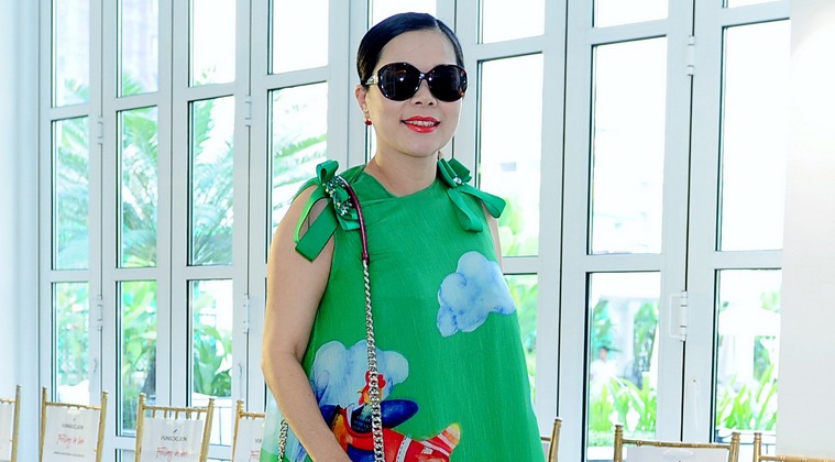 My Le, Thanh Lam dien vay suong giau dang o su kien hinh anh