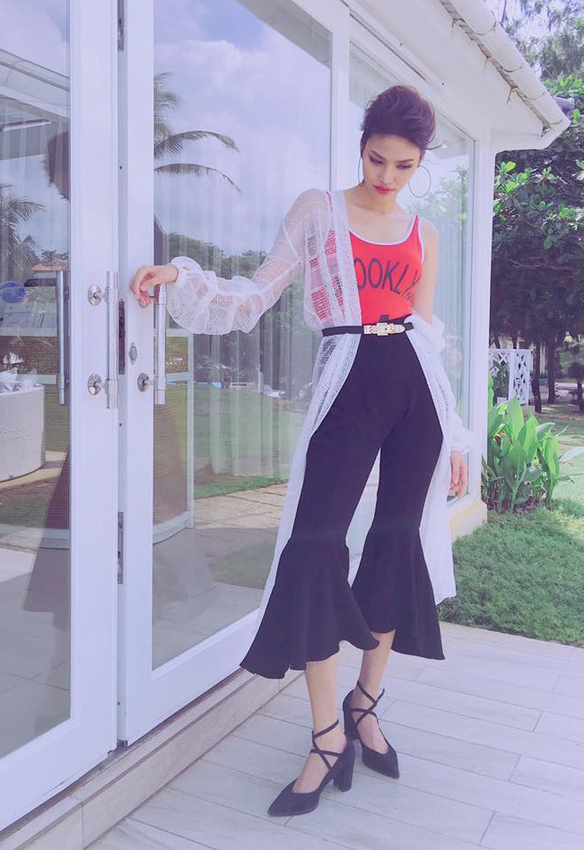 Hoang Thuy mac dep nhat The Face anh 6