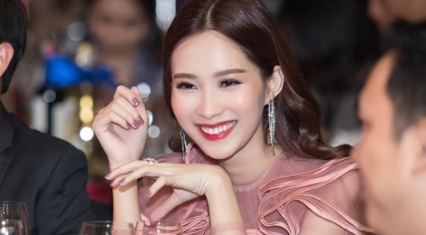 Nhan sac ngot ngao cua Hoa hau Dang Thu Thao hinh anh