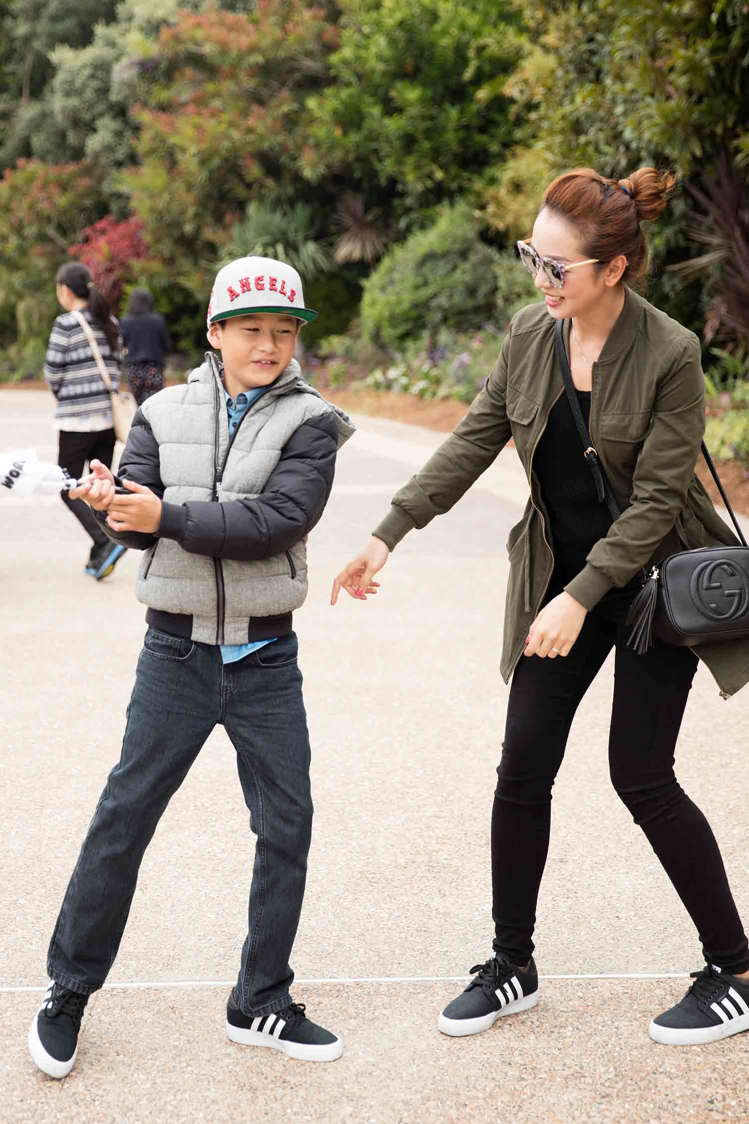 Jennifer Pham doan tu voi con trai anh 7