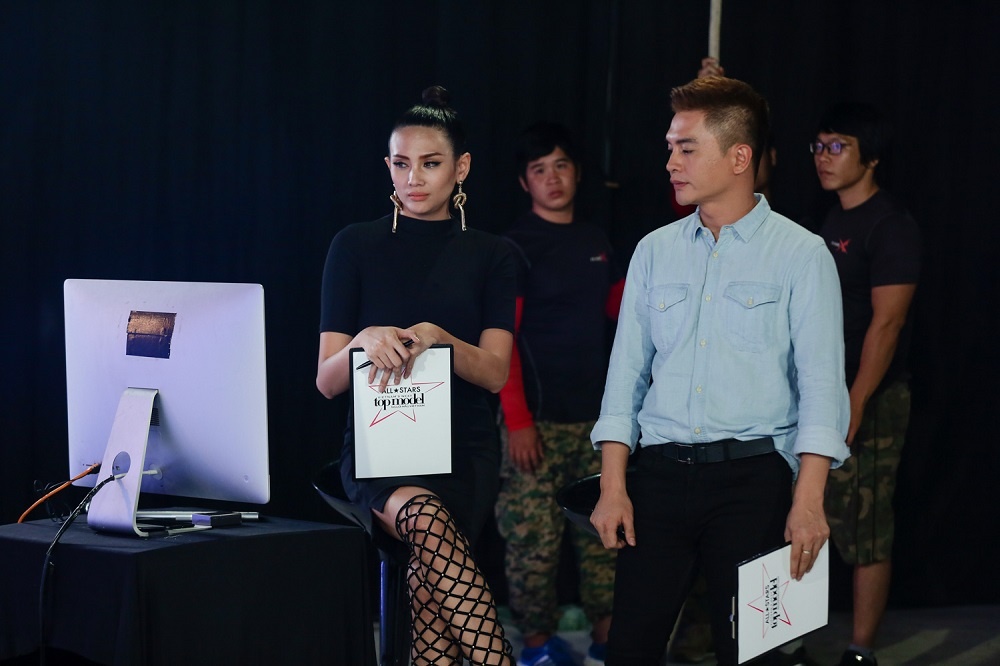 Cha Mi ngat xiu o tap 1 Next Top anh 1