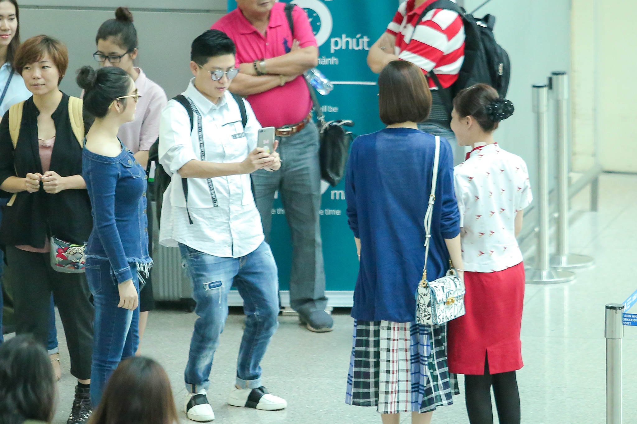 Lý Nhã Kỳ tiễn Xa Thi Mạn về nước ảnh 8 Ly Nha Ky tien Xa Thi Man ve nuoc anh 8