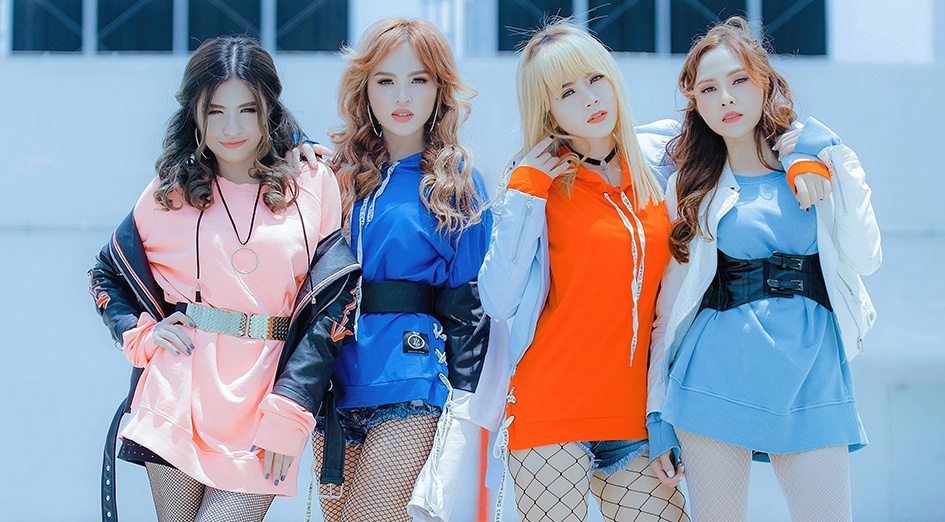 Nhom S Girls ket hop Luu Thien Huong ra mat MV moi hinh anh