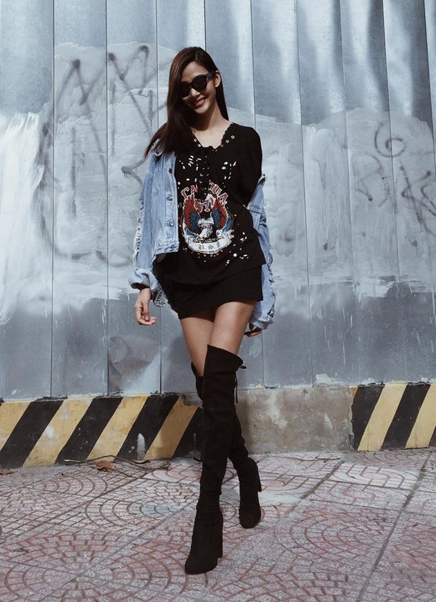 Dan sao Viet lang xe xu huong mua he anh 1