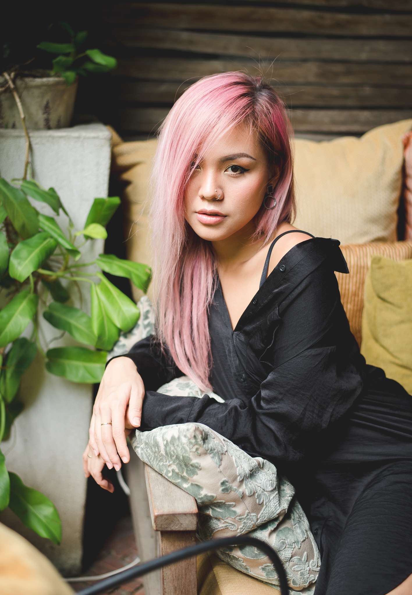 Quynh Nhu The Face noi ve Hoang Thuy anh 2