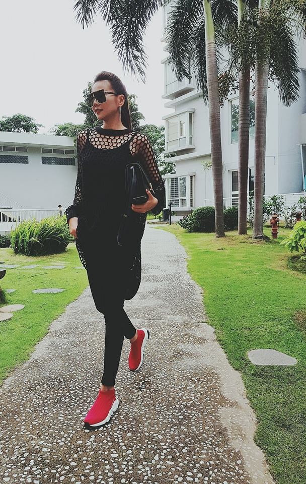 Street style của sao Việt tuần qua ảnh 2 Street style cua sao Viet tuan qua anh 2