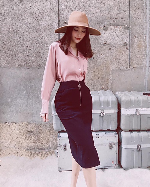 Street style của sao Việt tuần qua ảnh 4 Street style cua sao Viet tuan qua anh 4