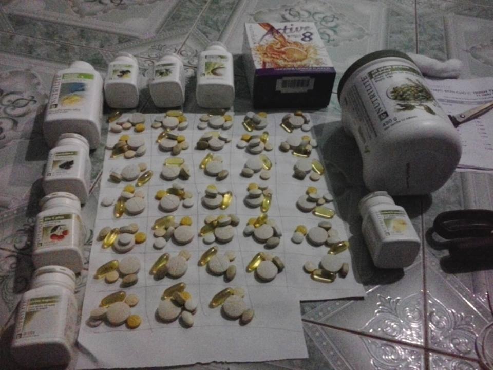 một đơn thuốc thực phẩm chức năng được lan truyền trên mạng