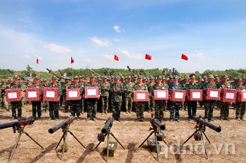 Chất lượng huấn luyện, SSCĐ của các đơn vị Quân đoàn 4 luôn được đánh giá cao sau mỗi cuộc diễn tập bắn đạn thật