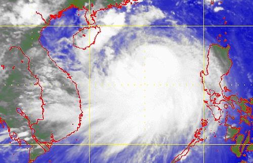 Bao Than Sam huong vao Quang Ninh - Thai Binh hinh anh