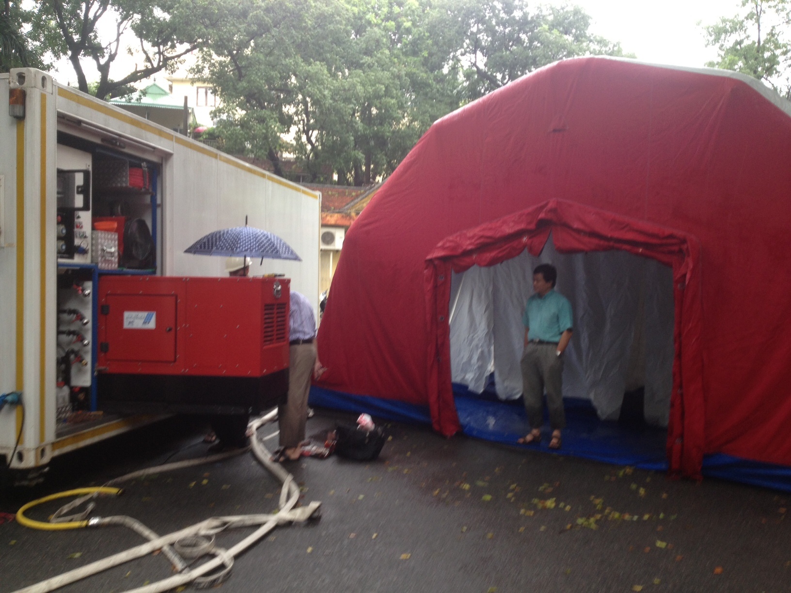 hệ thống này có thể di chuyển khắp các vùng miền cả nước