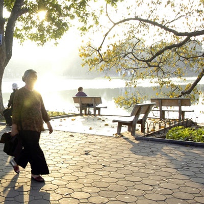 Nam Bo mua dong, Bac Bo nang dep het tuan hinh anh
