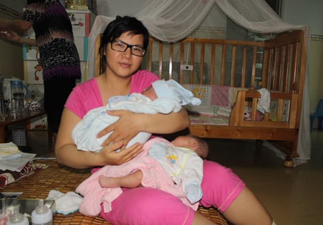 Hanh trinh cuu con ky dieu cua ba me mac hoi chung hiem hinh anh