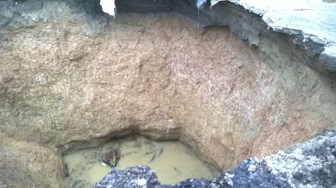 Chuyên gia địa chất đánh giá sụt lún tại Thanh Hóa là tai biến địa chất quy mô lớn - ảnh Duy Cảnh