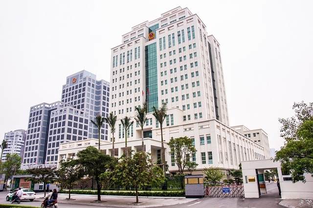 Trụ sở mới của bộ TNMT ở số 10 Tôn Thất Thuyết 