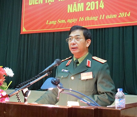 Khai mac dien tap khu vuc phong thu tinh Lang Son hinh anh