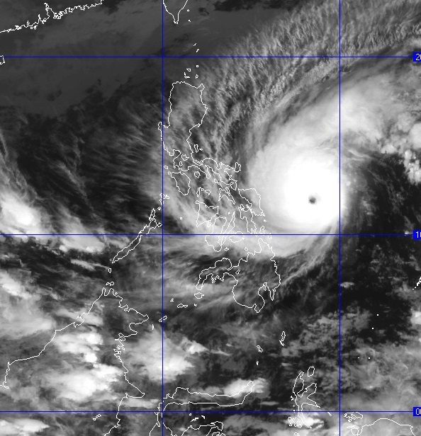 Bão Hagupit đang áp sát Philippines
