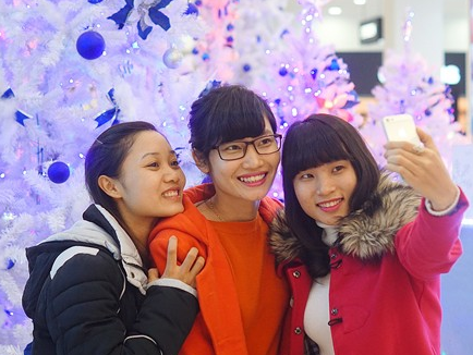 Khong khi lanh tang cuong, Bac Bo ret dam den Noel hinh anh