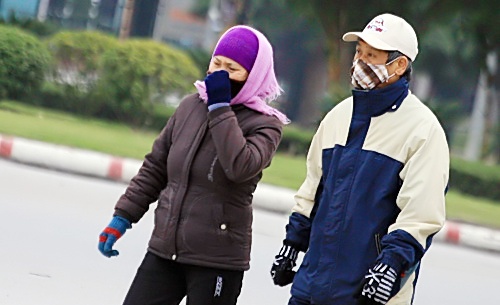 Khong khi lanh tang cuong, dau tuan Bac Bo ret buot hinh anh